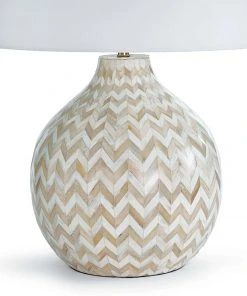 Table Lamps Regina Andrew Chevron Bone Table Lamp (Natural) 11 Table Lamps Regina Andrew Chevron Bone Table Lamp (Natural)