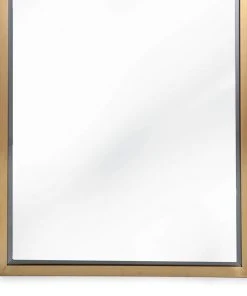 Regina Andrew Rectangle Mirror (Natural Brass) DECOR