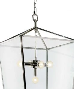 Regina Andrew Camden Lantern (Polished Nickel) All Lighting