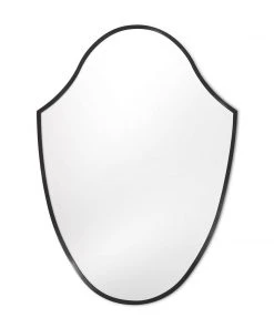 Regina Andrew Crest Mirror (Steel)