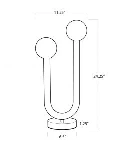 Regina Andrew Happy Table Lamp (Natural Brass)