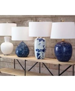 Regina Andrew Madrid Ceramic Table Lamp (White) Table Lamps