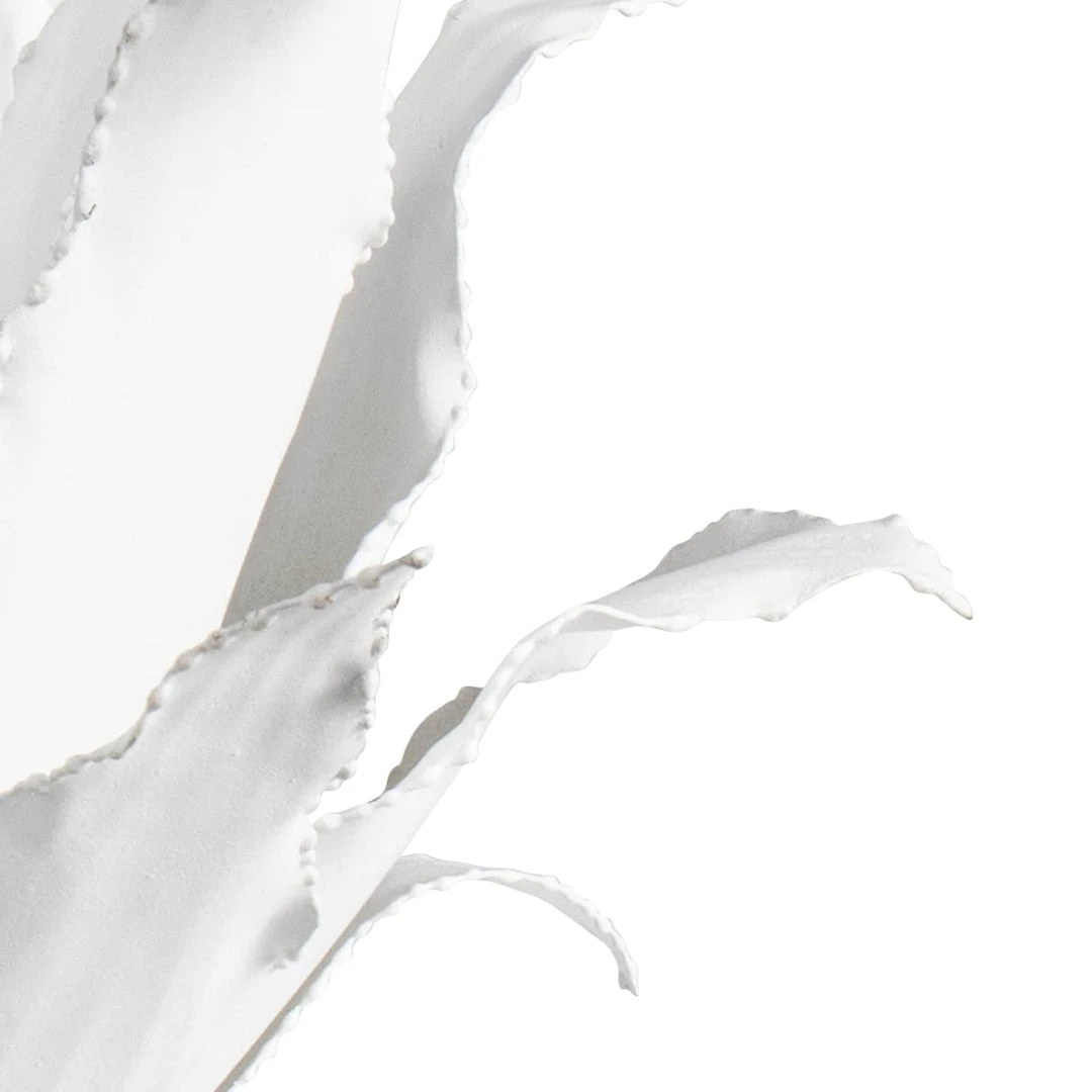 Regina Andrew Agave Metal Accessory (White) DECOR 7 Regina Andrew Agave Metal Accessory (White) DECOR