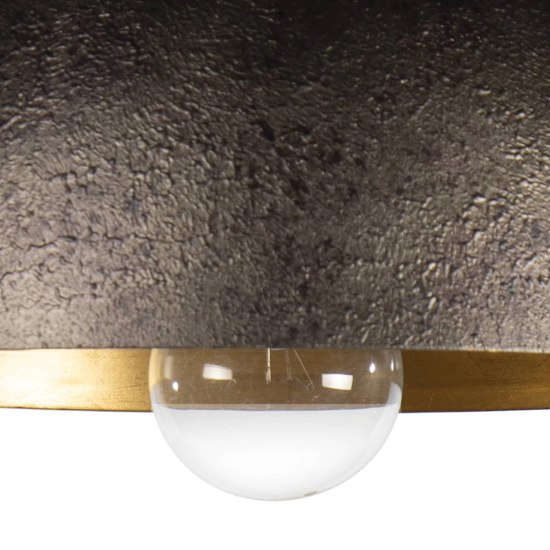 All Lighting Regina Andrew Sigmund Flush Mount (Black And Gold) 4 All Lighting Regina Andrew Sigmund Flush Mount (Black And Gold)