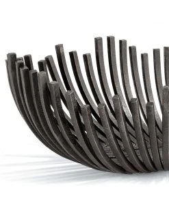 Regina Andrew Webbed Bowl Oblong (Blackened Iron) 9 Regina Andrew Webbed Bowl Oblong (Blackened Iron)