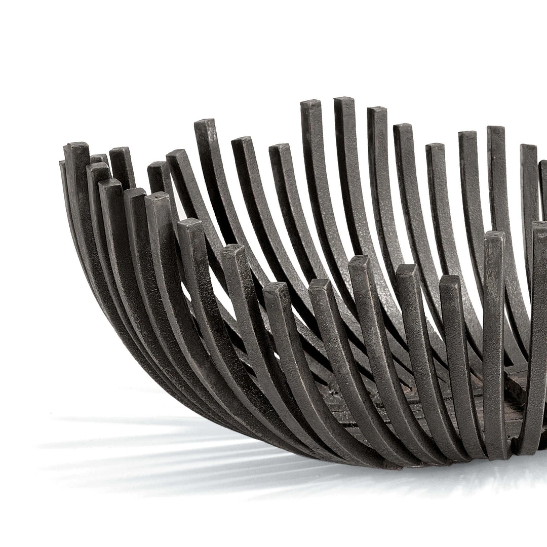 Regina Andrew Webbed Bowl Oblong (Blackened Iron) 6 Regina Andrew Webbed Bowl Oblong (Blackened Iron)