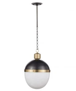 Regina Andrew Otis Pendant Large (Blackened And Natural Brass) All Lighting