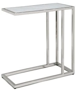 Side & End Tables Regina Andrew Echelon Sofa Hugger Table (Polished Nickel)