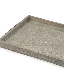 Regina Andrew Rectangle Shagreen Boutique Tray (Ivory Grey Python) DECOR 8 Regina Andrew Rectangle Shagreen Boutique Tray (Ivory Grey Python) DECOR