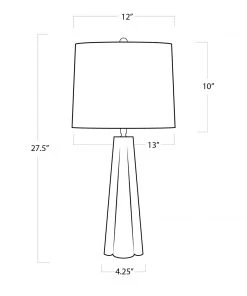Regina Andrew Quatrefoil Alabaster Table Lamp Small Table Lamps