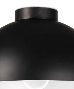 Regina Andrew Peridot Outdoor Flush Mount Small (Black) All Lighting