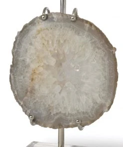 Regina Andrew Exhibit Table Lamp (Nickel And Natural Agate) Table Lamps 11 Regina Andrew Exhibit Table Lamp (Nickel And Natural Agate) Table Lamps