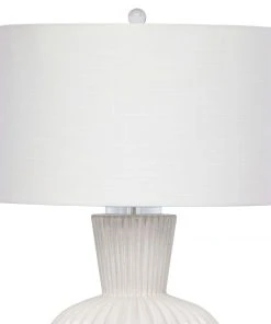 Regina Andrew Madrid Ceramic Table Lamp (White) Table Lamps