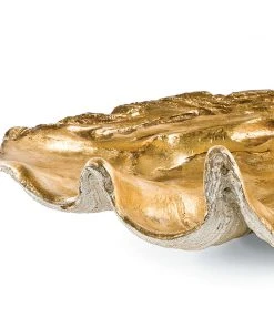Regina Andrew Golden Clam Bowl Large DECOR 7 Regina Andrew Golden Clam Bowl Large DECOR