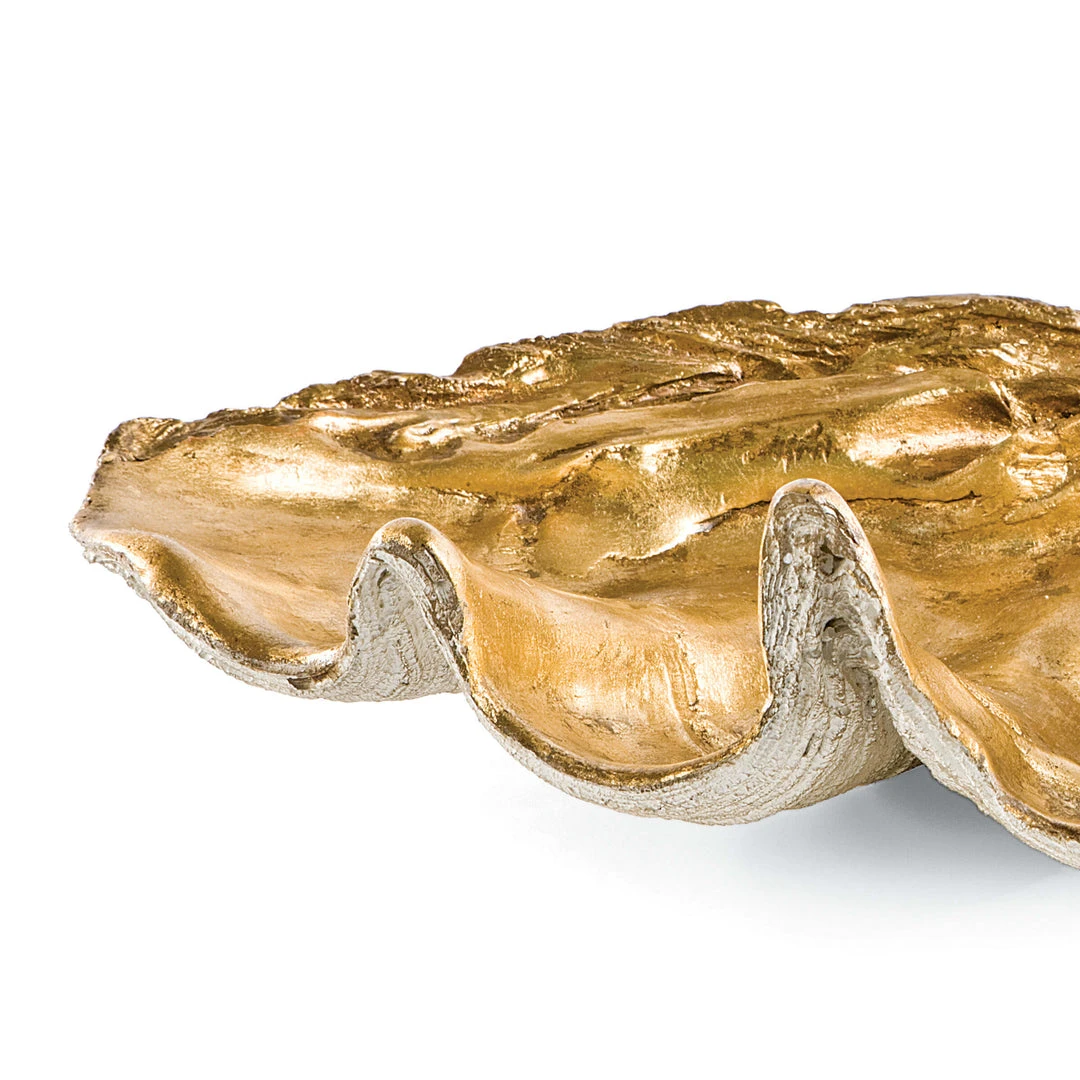 Regina Andrew Golden Clam Bowl Large DECOR 4 Regina Andrew Golden Clam Bowl Large DECOR