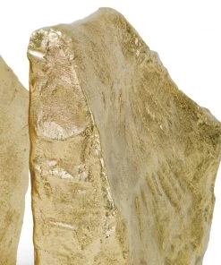 Regina Andrew Rock Bookends (Soft Gold)