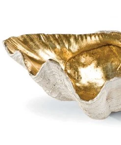 Regina Andrew Golden Clam Bowl Small DECOR 6 Regina Andrew Golden Clam Bowl Small DECOR