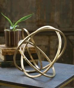 DECOR Regina Andrew Ellipse Table Top Accessory (Brass)