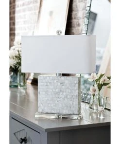 Table Lamps Regina Andrew Bliss Mother Of Pearl Table Lamp