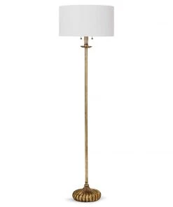 Floor Lamps Regina Andrew Clove Stem Floor Lamp (Antique Gold Leaf)