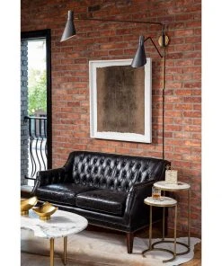 All Lighting Regina Andrew Spyder Sconce (Blackened Brass And Natural Brass)