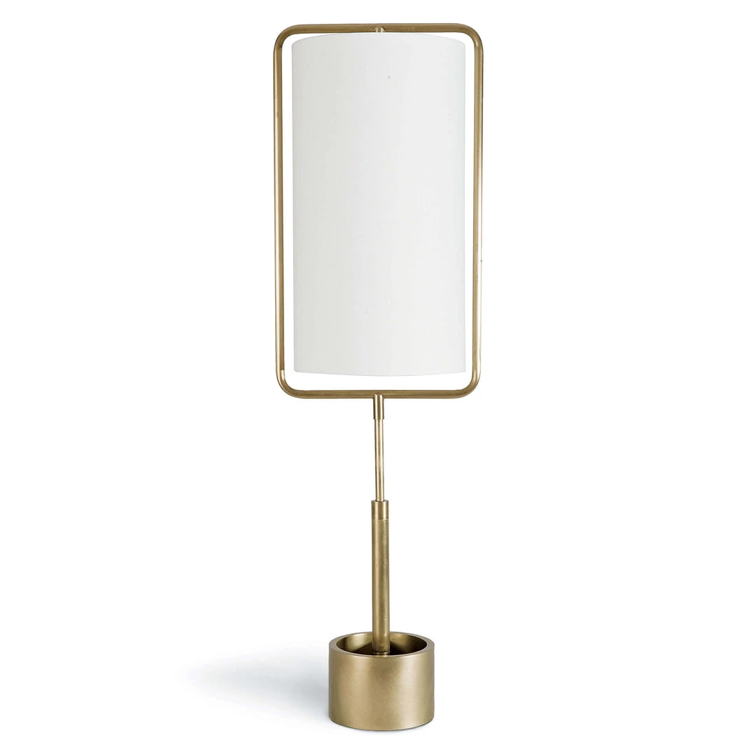 Regina Andrew Geo Rectangle Table Lamp (Natural Brass) 3 Regina Andrew Geo Rectangle Table Lamp (Natural Brass)