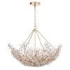 All Lighting Regina Andrew Cheshire Basin Chandelier (Gold Leaf)