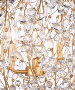 All Lighting Regina Andrew Cheshire Chandelier Small (Gold Leaf)