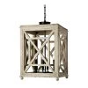 Regina Andrew Wood Lattice Lantern All Lighting