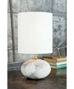 Regina Andrew Alabaster Mini Orb Lamp