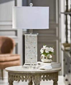 Table Lamps Regina Andrew Brook Mother Of Pearl Table Lamp