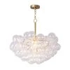All Lighting Regina Andrew Bubbles Chandelier (Clear) Natural Brass 2 All Lighting Regina Andrew Bubbles Chandelier (Clear) Natural Brass