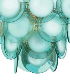 All Lighting Regina Andrew Mini Diva Chandelier (Aqua)