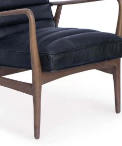Regina Andrew Piper Chair (Antique Black Leather)