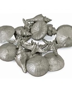 Regina Andrew Assorted Mini Seashells Set Of 12 (Silver)
