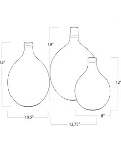 Regina Andrew Wine Spheres Set Of 3 (Antique Mercury) DECOR