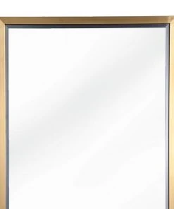 Regina Andrew Rectangle Mirror (Natural Brass) DECOR