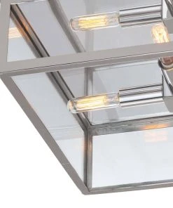 All Lighting Regina Andrew Ritz Flush Mount (Polished Nickel)