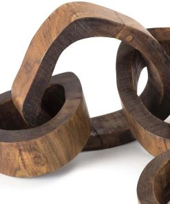 DECOR Regina Andrew Wooden Links Centerpiece