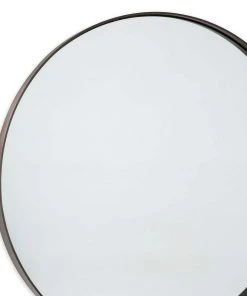 DECOR Regina Andrew Gunner Mirror Round (Steel)