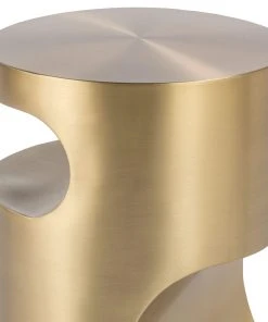 Regina Andrew Nathan Side Table (Brass)