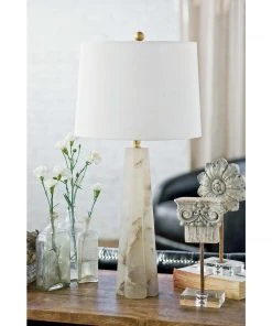 Regina Andrew Quatrefoil Alabaster Table Lamp Small Table Lamps