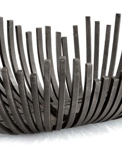 Regina Andrew Webbed Bowl Oblong (Blackened Iron) 7 Regina Andrew Webbed Bowl Oblong (Blackened Iron)