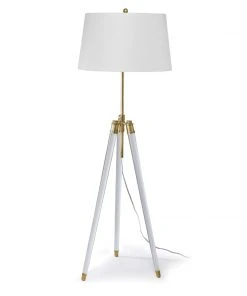 Regina Andrew Brigitte Floor Lamp (Natural Brass) Floor Lamps