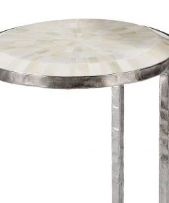 Side & End Tables Regina Andrew Bone Veneer Nesting Tables