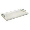 Regina Andrew White Bone And Nickel Tray