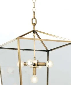 All Lighting Regina Andrew Camden Lantern (Natural Brass)