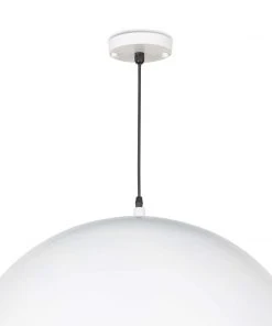 All Lighting Regina Andrew Sigmund Pendant Large (White And Gold)