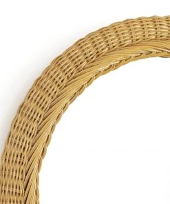 DECOR Regina Andrew Bonjour Rattan Mirror