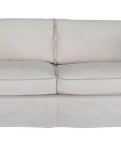 Regina Andrew Gypsy Leather Sofa (Cappuccino White)